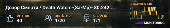 Дозор Смерти / Death Watch -{Sa-Mp}- 80.242.59.112:2073