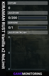 KIRAMAN RUST Vanilla x2 NoLimit