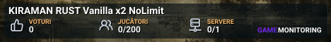 KIRAMAN RUST Vanilla x2 NoLimit