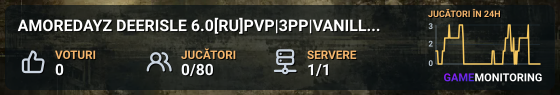 AMOREDAYZ DEERISLE 6.0[RU]PVP|3PP|VANILLA++