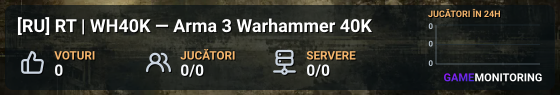 [RU] RT | WH40K — Arma 3 Warhammer 40K