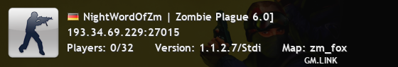 NightWordOfZm | Zombie Plague 6.0]