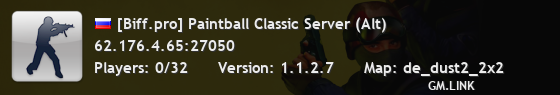 [Biff.pro] Paintball Classic Server (Alt)
