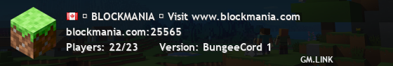 ❑ BLOCKMANIA ❑ Visit www.blockmania.com
