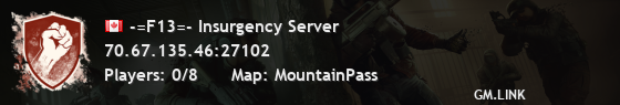 -=F13=- Insurgency Server