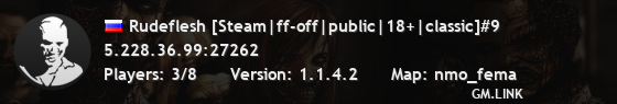 Rudeflesh [Steam|ff-off|public|18+|classic]#9
