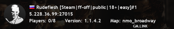 Rudeflesh [Steam|ff-off|public|18+|easy]#1