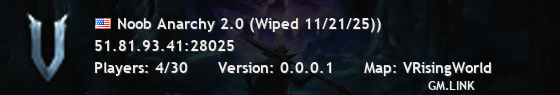 Noob Anarchy 2.0 (Wiped 11/21/25))