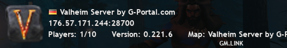 Valheim Server by G-Portal.com