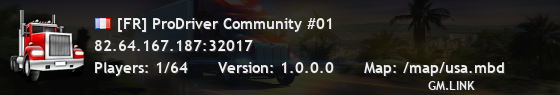 [FR] ProDriver Community #01