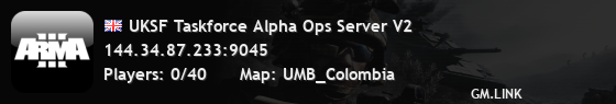 UKSF Taskforce Alpha Ops Server V2