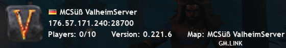 MCSüß ValheimServer