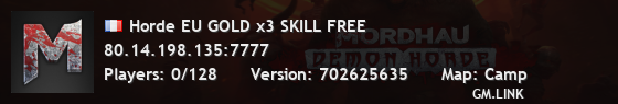 Horde EU GOLD x3 SKILL FREE