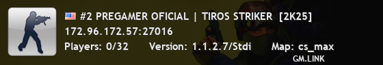 #2 PREGAMER OFICIAL | TIROS STRIKER  [2K25]