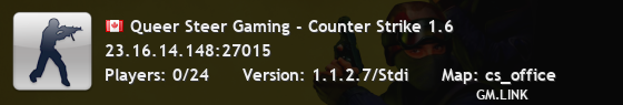 Queer Steer Gaming - Counter Strike 1.6