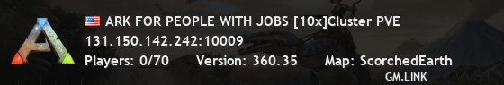 ARK FOR PEOPLE WITH JOBS [10x]Cluster PVE