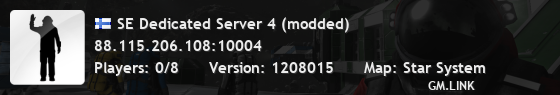 SE Dedicated Server 4 (modded)