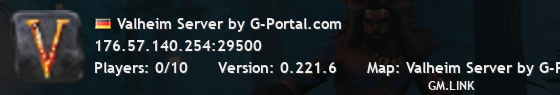 Valheim Server by G-Portal.com
