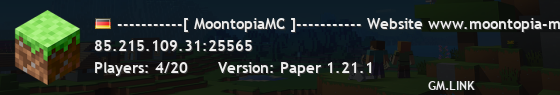 -----------[ MoontopiaMC ]----------- Website www.moontopia-mc.de