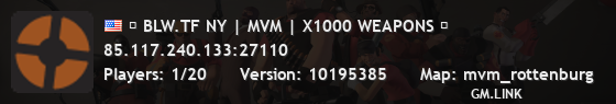█ BLW.TF NY | MVM | X1000 WEAPONS █