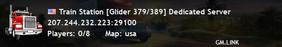 Train Station [Glider 379/389] Dedicated Server