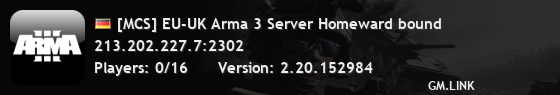 [MCS] EU-UK Arma 3 Server Homeward bound