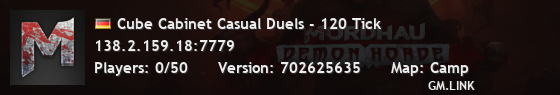Cube Cabinet Casual Duels - 120 Tick