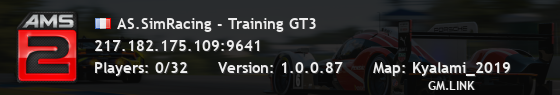 AS.SimRacing - Training GT3