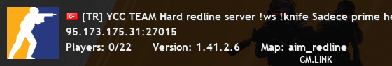 [TR] YCC TEAM Hard redline server !ws !knife Sadece prime hesap