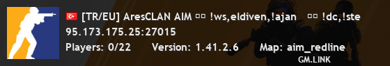 [TR/EU] AresCLAN AIM ☪️ !ws,eldiven,!ajan   ☪️ !dc,!ste