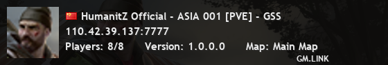 HumanitZ Official - ASIA 001 [PVE] - GSS