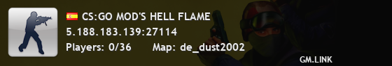 CS:GO MOD'S HELL FLAME