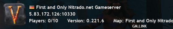 First and Only Nitrado.net Gameserver