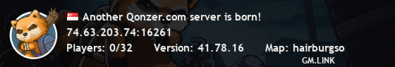 Another Qonzer.com server is born!