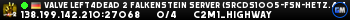 Valve Left4Dead 2 Falkenstein Server (srcds1005-fsn-hetz.421.54