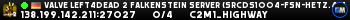Valve Left4Dead 2 Falkenstein Server (srcds1004-fsn-hetz.421.13