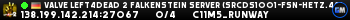 Valve Left4Dead 2 Falkenstein Server (srcds1001-fsn-hetz.421.53