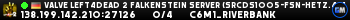 Valve Left4Dead 2 Falkenstein Server (srcds1005-fsn-hetz.421.11