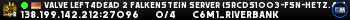 Valve Left4Dead 2 Falkenstein Server (srcds1003-fsn-hetz.421.82
