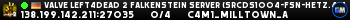 Valve Left4Dead 2 Falkenstein Server (srcds1004-fsn-hetz.421.21