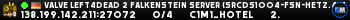 Valve Left4Dead 2 Falkenstein Server (srcds1004-fsn-hetz.421.58