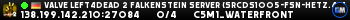 Valve Left4Dead 2 Falkenstein Server (srcds1005-fsn-hetz.421.70
