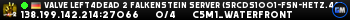 Valve Left4Dead 2 Falkenstein Server (srcds1001-fsn-hetz.421.52
