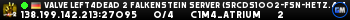 Valve Left4Dead 2 Falkenstein Server (srcds1002-fsn-hetz.421.81