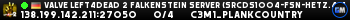 Valve Left4Dead 2 Falkenstein Server (srcds1004-fsn-hetz.421.36