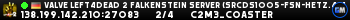 Valve Left4Dead 2 Falkenstein Server (srcds1005-fsn-hetz.421.69