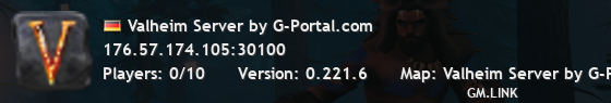 Valheim Server by G-Portal.com