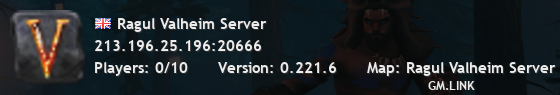 Ragul Valheim Server