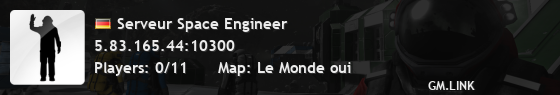 Serveur Space Engineer