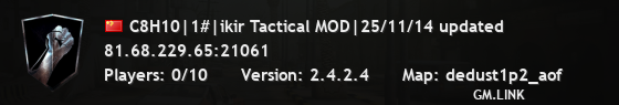 C8H10|1#|ikir Tactical MOD|25/11/14 updated
